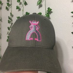 PUNCHY Pink and Grey Hat